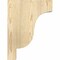 Ekena Millwork Newport Rough Sawn Corbel, Douglas Fir, 4"W x 12"D x 16"H COR04X12X16NEW00RDF - alternate 2